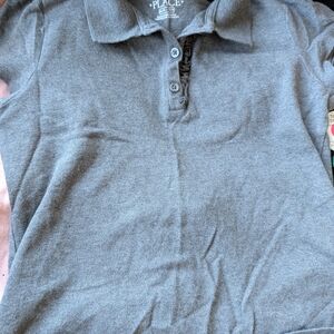 The Children's Place Gray Polo Shirt for Kids
